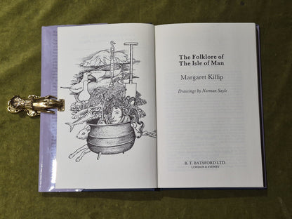 The Folklore of the Isle of Man - Margaret Killip , Batsford 1975 1st Ed HB DJ4