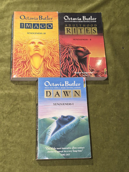 Dawn Rites Imago - Xenogenesis Trilogy  Octavia Butler - VGSF, 1988/89/900