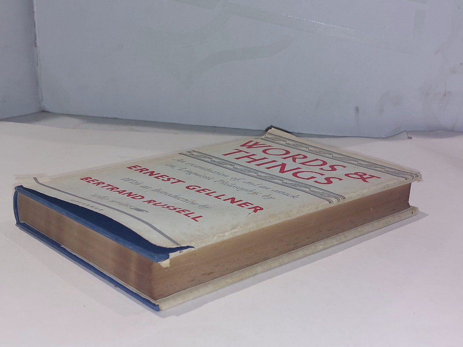 Words and Things by Ernest Gellner [Gollancz] (1959) 1st Ed Hb With Dj 6