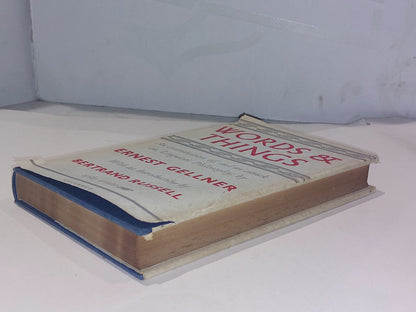 Words and Things by Ernest Gellner [Gollancz] (1959) 1st Ed Hb With Dj 6
