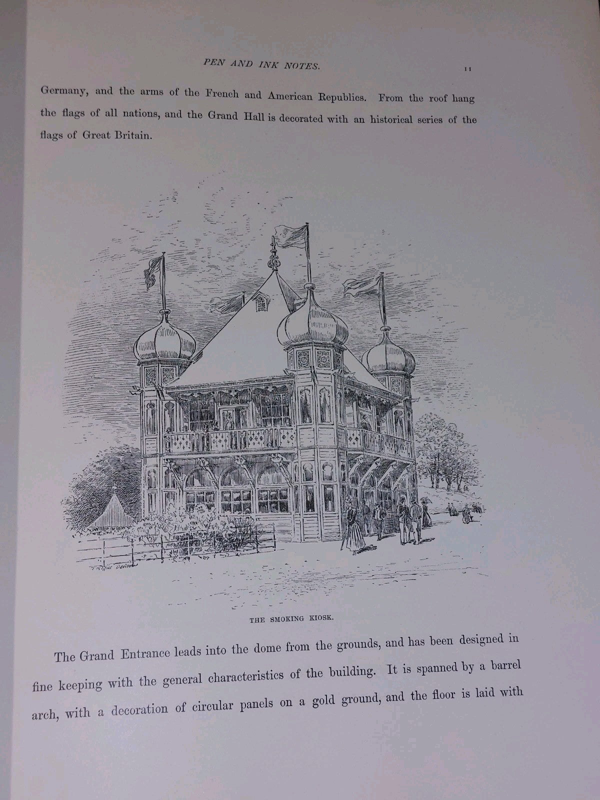 Pen And Ink Notes at the Glasgow Exhibition 1888 Raffles Davidson Robert Walker9
