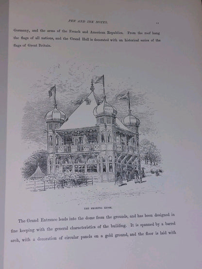 Pen And Ink Notes at the Glasgow Exhibition 1888 Raffles Davidson Robert Walker9