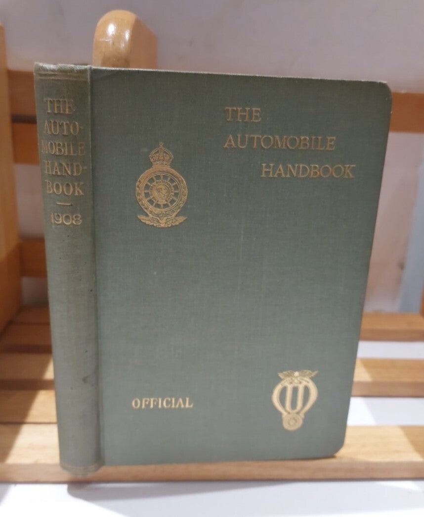 Early 20th Century Book  The Automobile Handbook [1908]0