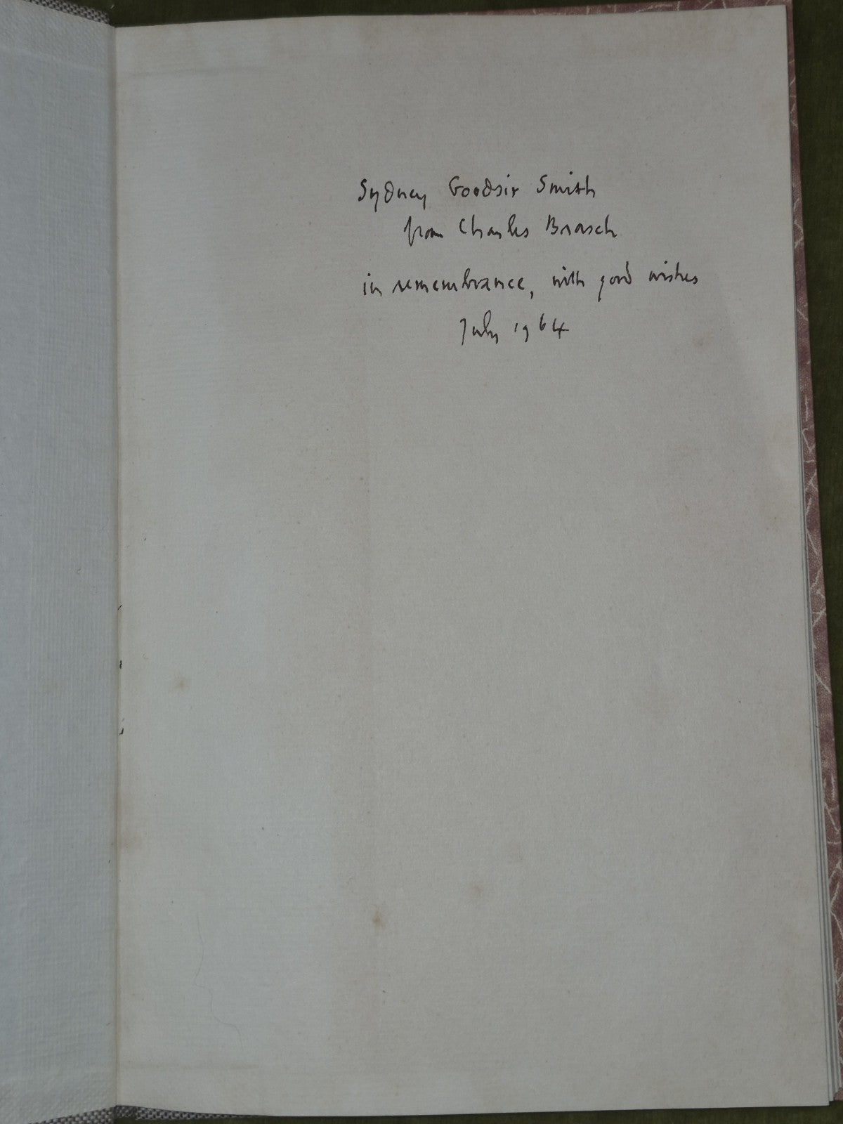 Ambulando Charles Brasch Caxton Press 1964 Caxton Press Christchurch4