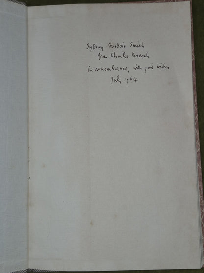 Ambulando Charles Brasch Caxton Press 1964 Caxton Press Christchurch4