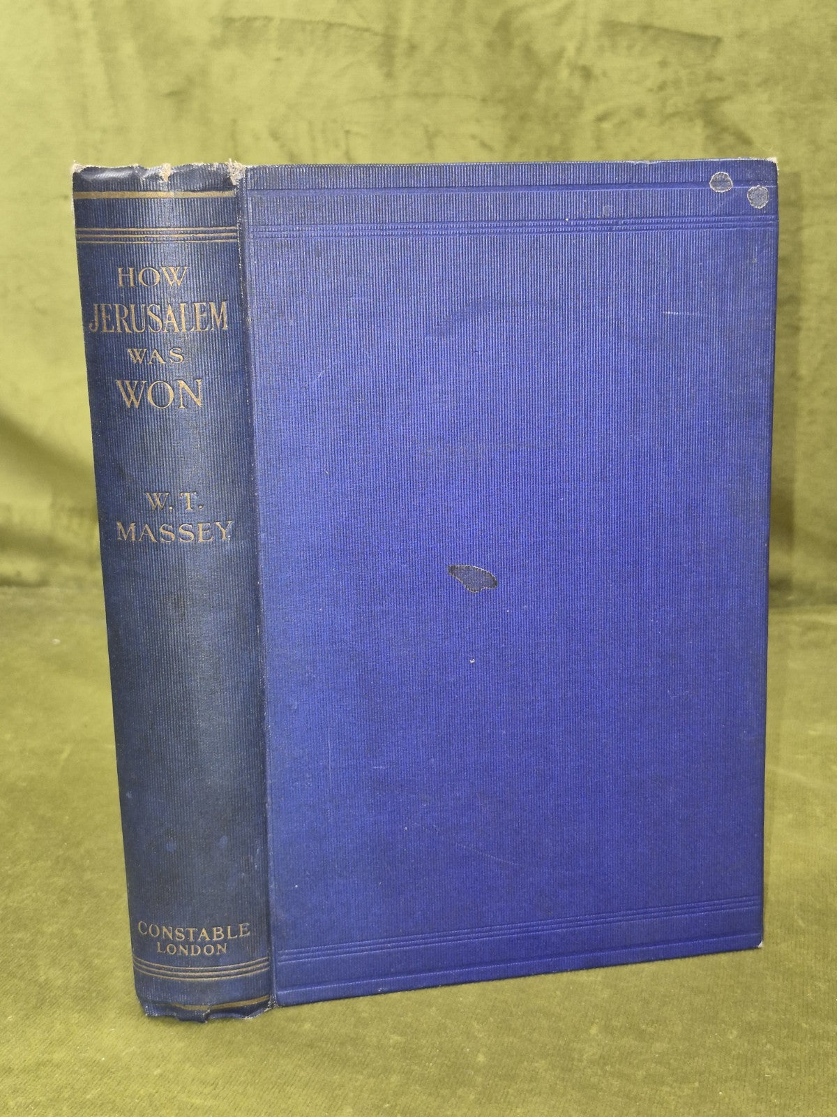 How Jerusalem was won: Being the Record W.T.Massey 19190