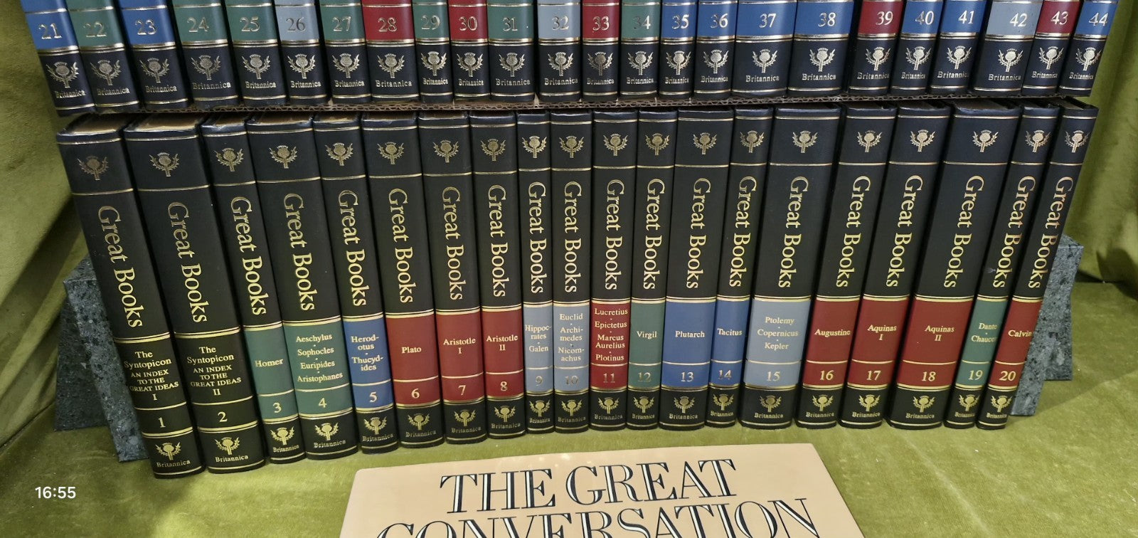 Britannica Great Books of the Western World 1992 Complete 60 Volume Set plus3