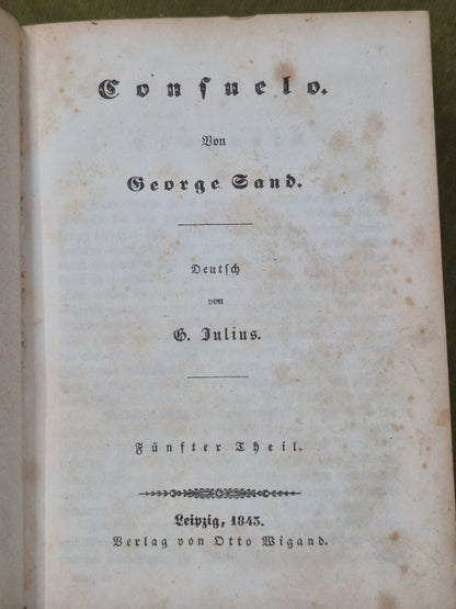 George Sand's Sämtliche Werke 1843 Otto Wigand7