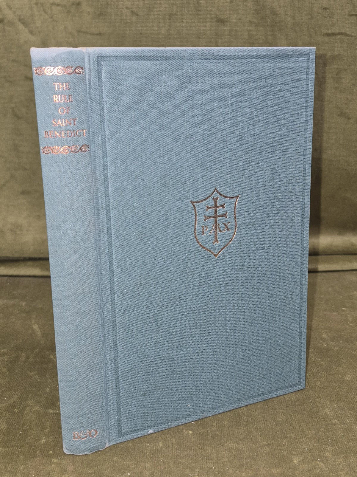 Rule of Saint Benedict Latin English Abbot Justin McCann Burns & Oates 19693