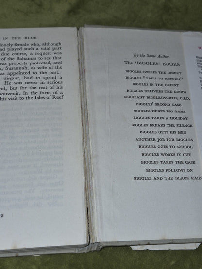 1953 First Edition Captain W E Johns Biggles In The Blue12