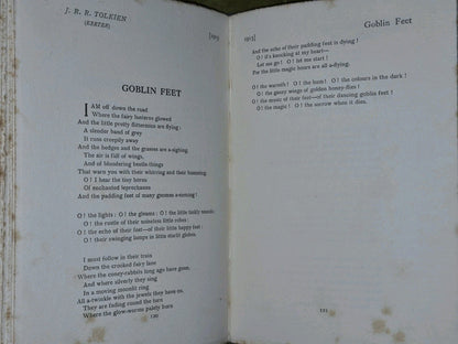 JRR Tolkien - Oxford Poetry 1914-1916 First Appearance of Goblin Feet 19177