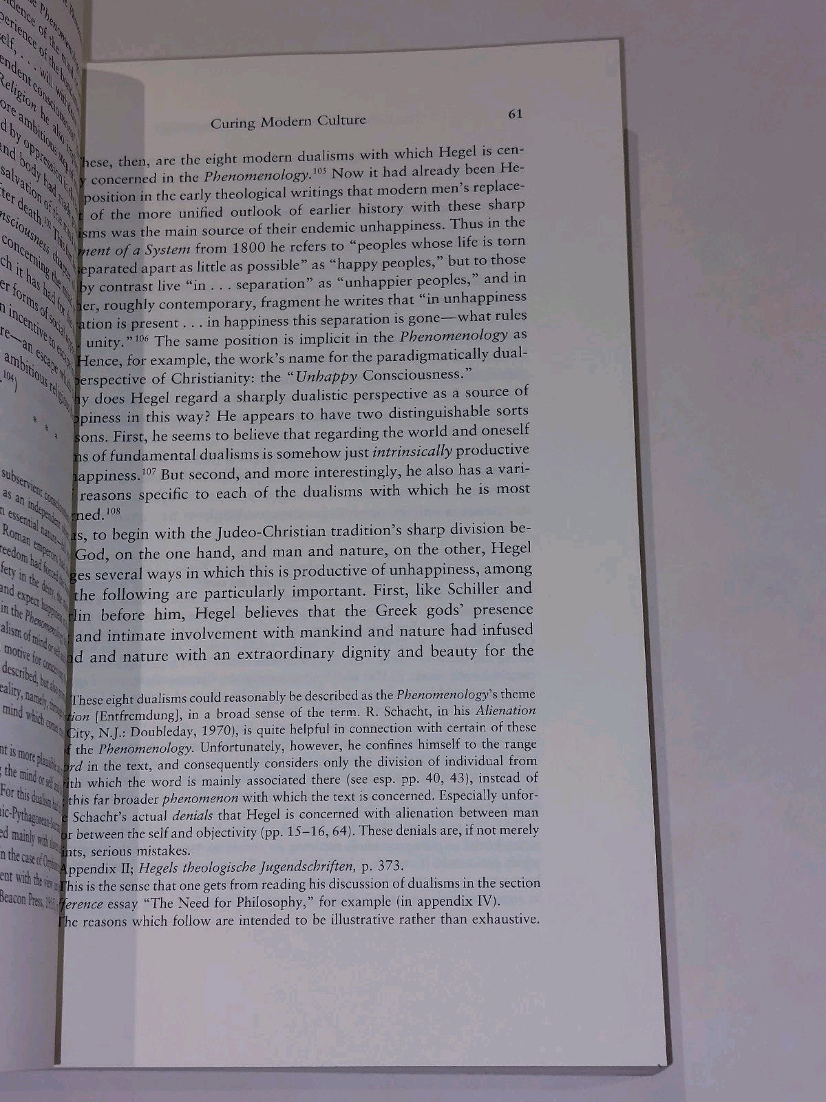 Hegel's Idea of a Phenomenology of Spirit by Michael Forster (1998) Pb2