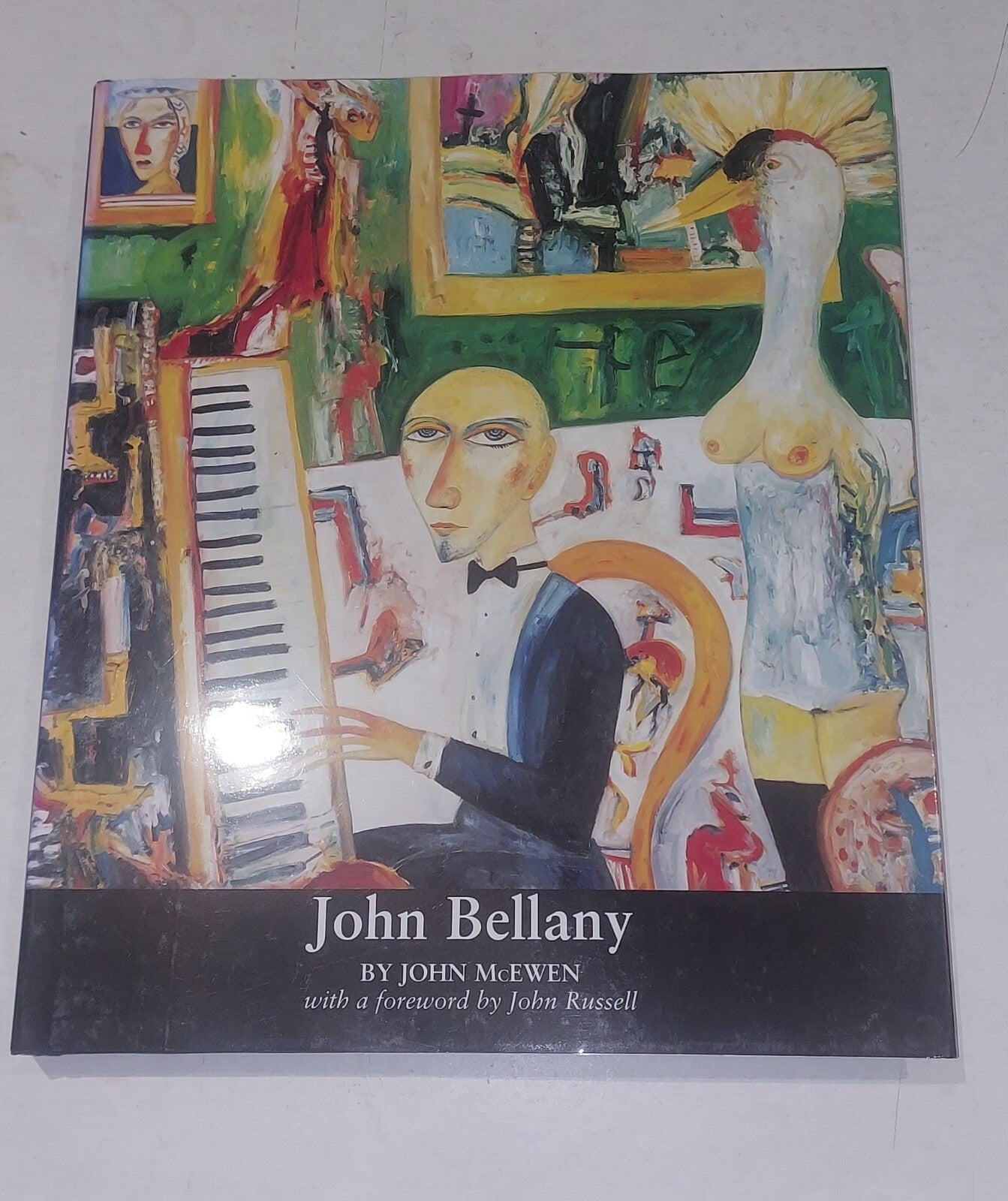 John Bellany [Hardcover, John McEwen, 2005] Signed Art Book0