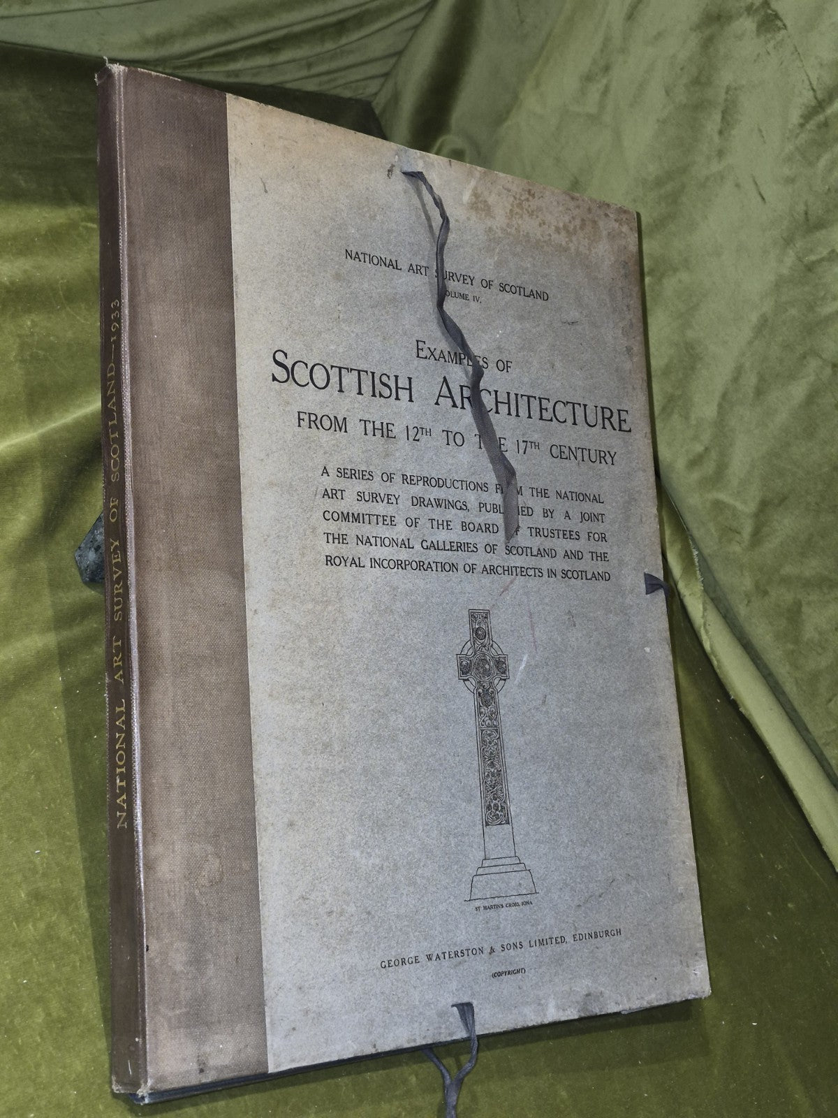 Examples Of Scottish Architecture From The 12th to 17th Century By Anderson 19213