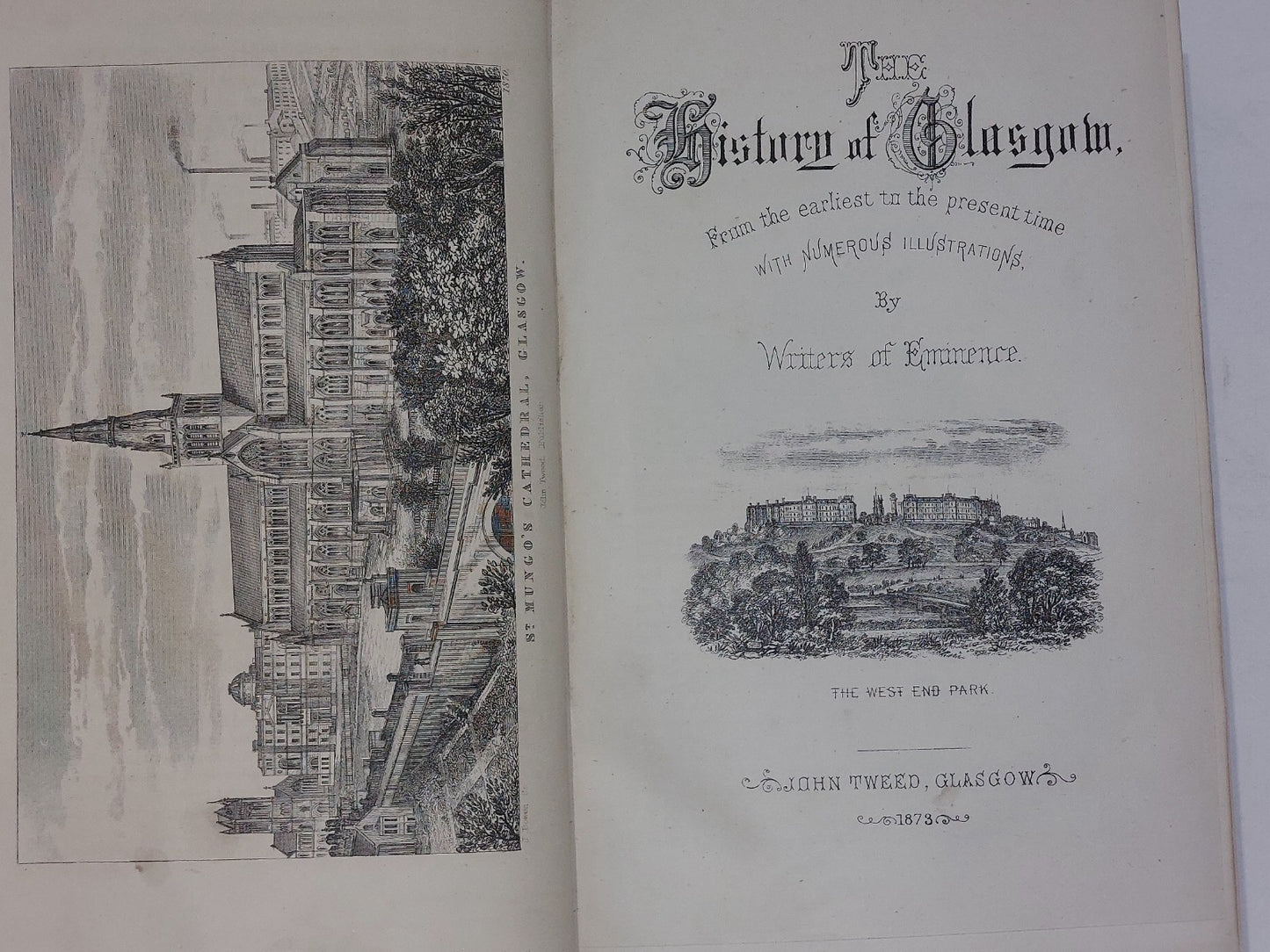 2Vol Glasghu Facies The History of Glasgow (1872) Gordon John M'ure 5