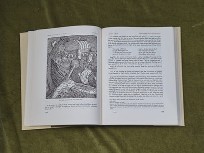 From the sagas of the Norse Kings - Snorri Sturluson , Dreyers Forlag 19737