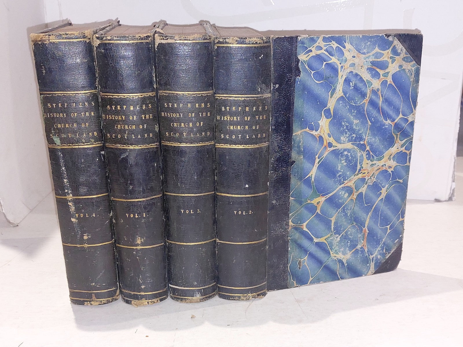 The History Of The Church Of Scotland By Thomas Stephen, C1840 [Vol. 1-4] Hb0