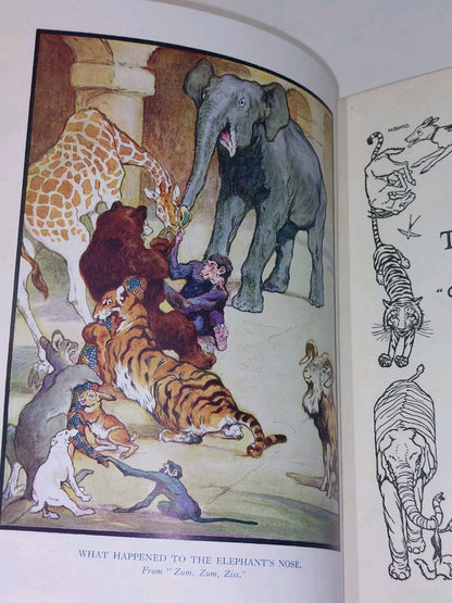 Told by the Animals with "Come to Life" Pop up Panorama Illustrater Edwin Noble3