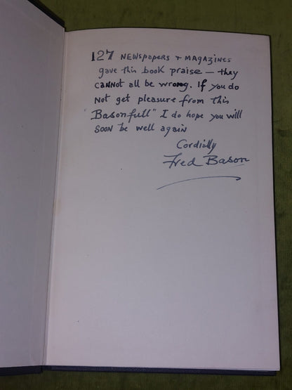 The Last Bassoon (signed), Fred Bason, Max Parrish, 19605