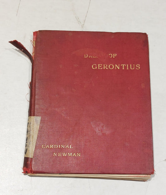 Dream of Gerontius By Cardinal Newman (1888) Antiquarian Hb Book0