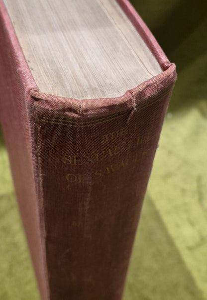 The Sexual Life of Savages; Bronislaw Malinowski; 3rd Edition 19323