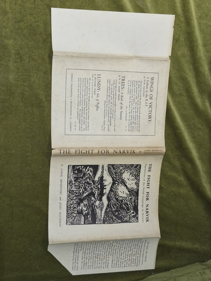 1940 Karol Zbyszewski The Fight for Narvik Illus Jozef Natanson First Edition3