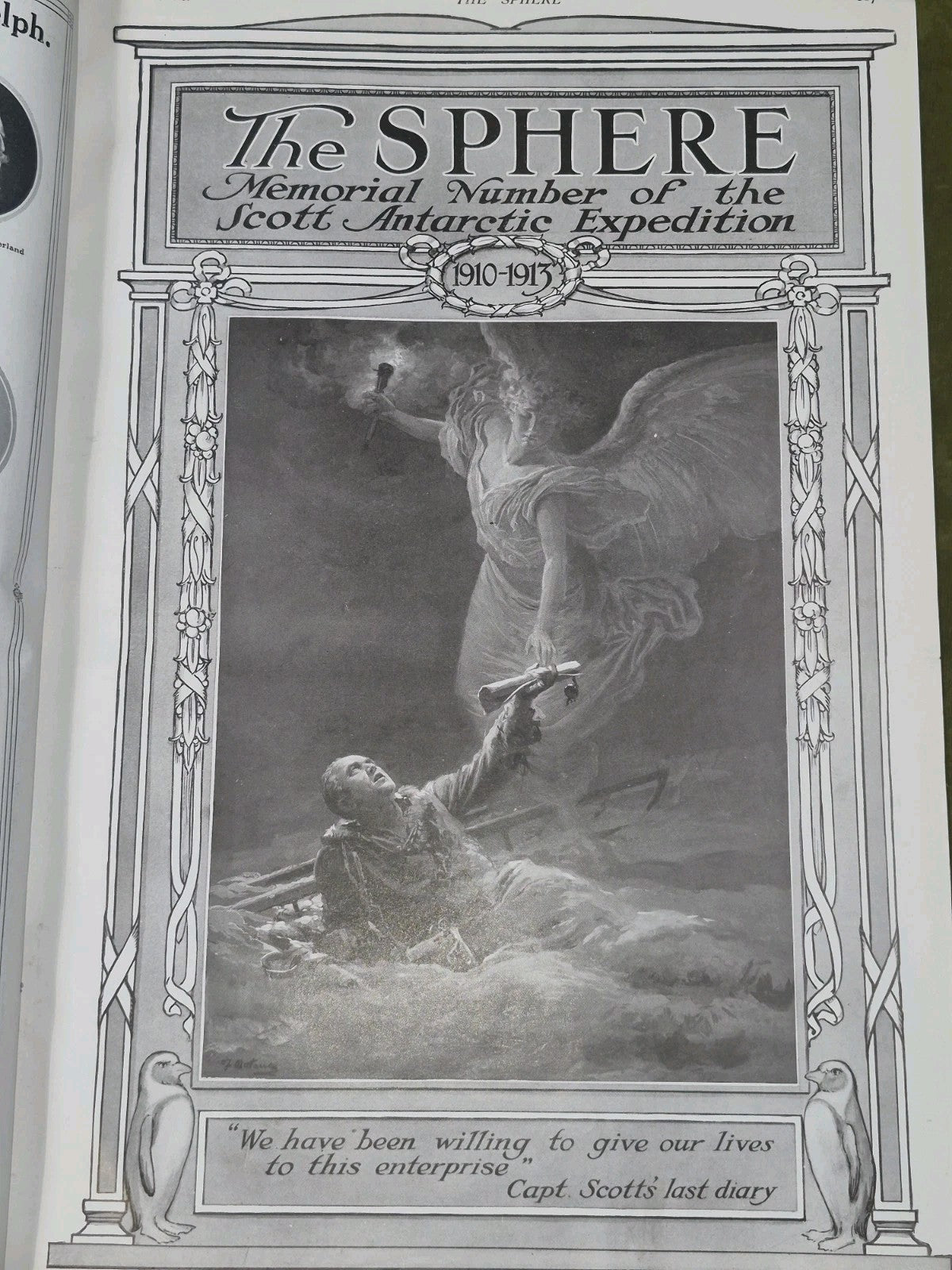 The Sphere - Memorial of the Scott Antarctic Expedition 1910-1913 - Vol LIII 6965