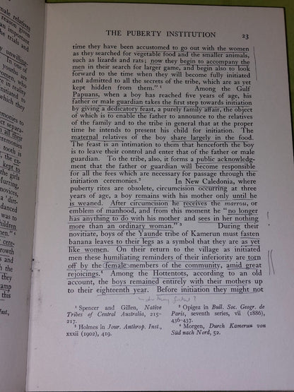 Primitive Secret Societies by  Hutton Webster (1932 Second Edition)4