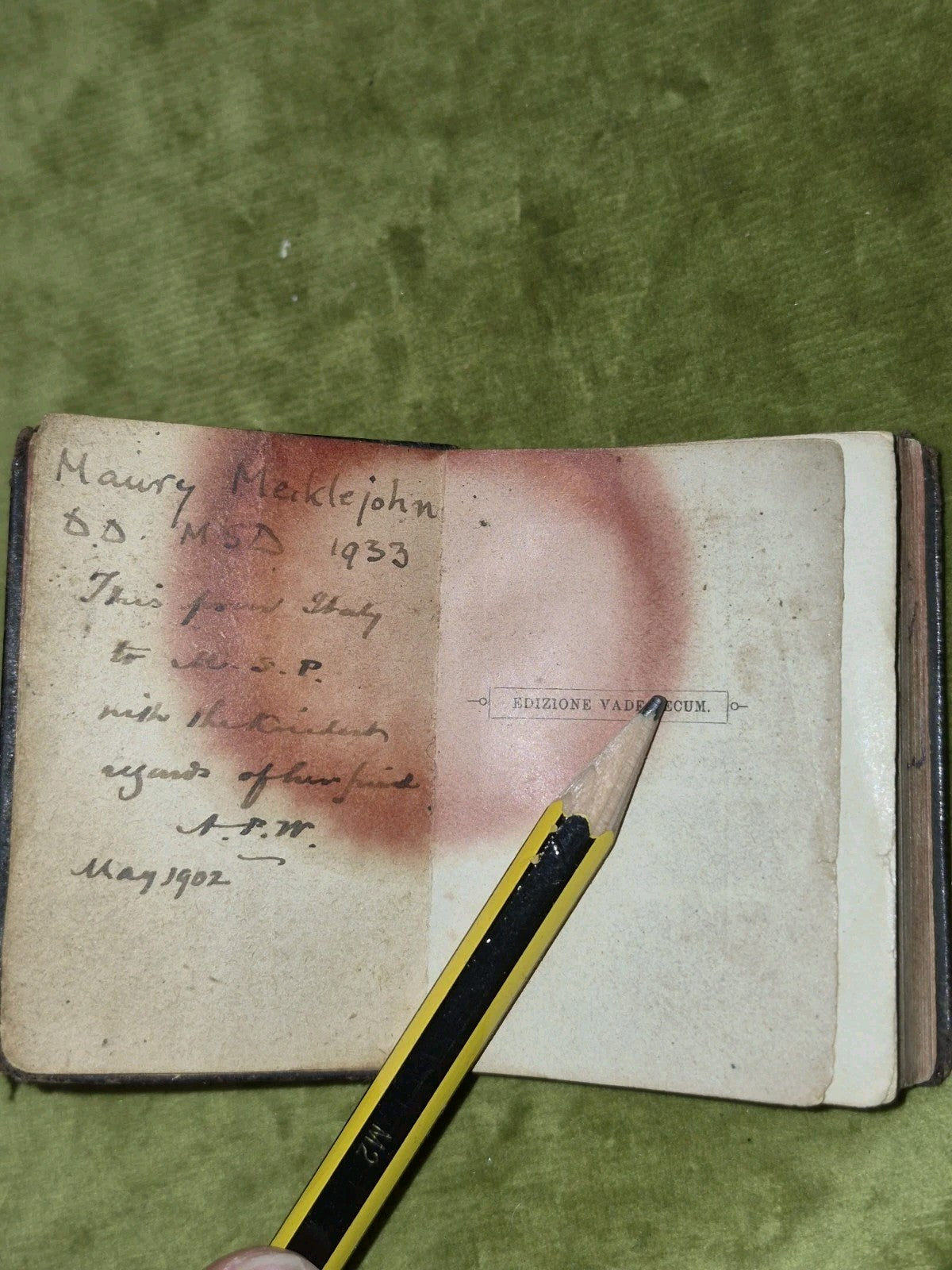 Dante La Divina Commedia (1901) Miniature Book6