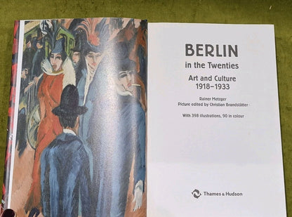 METZGER, RAINER Berlin in the 20s: Art and Culture 2007 First UK Edition4