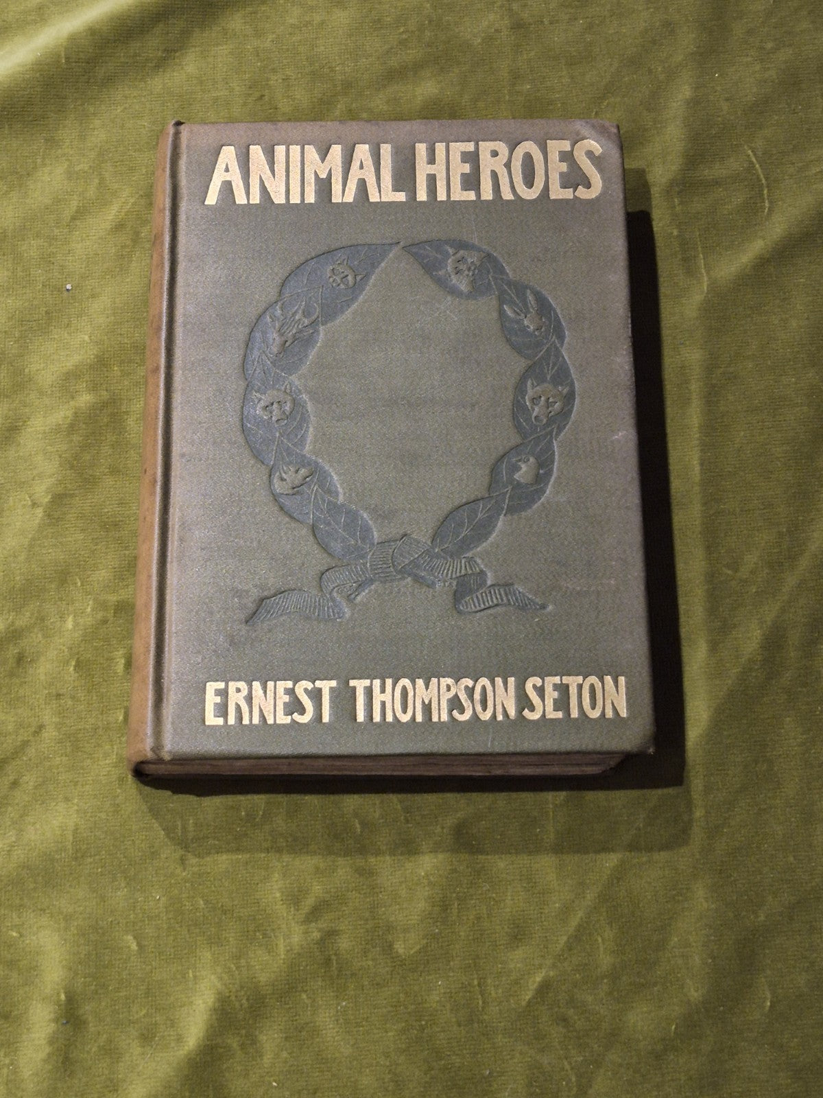 Animal Heroes Ernest Thompson Seton 1905 1st Edition Illustrated HC0