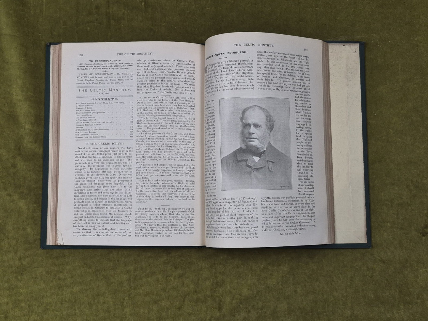 The Celtic Monthly Annual Vols 1-7 , 1893-1899 - John Mackay , Hardbacks6