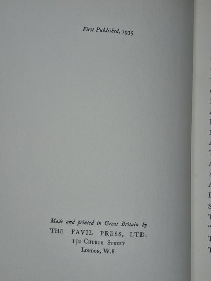 Florence Irene Gubbins - Grass on the Downs SIGNED 1935 Favil Press First7