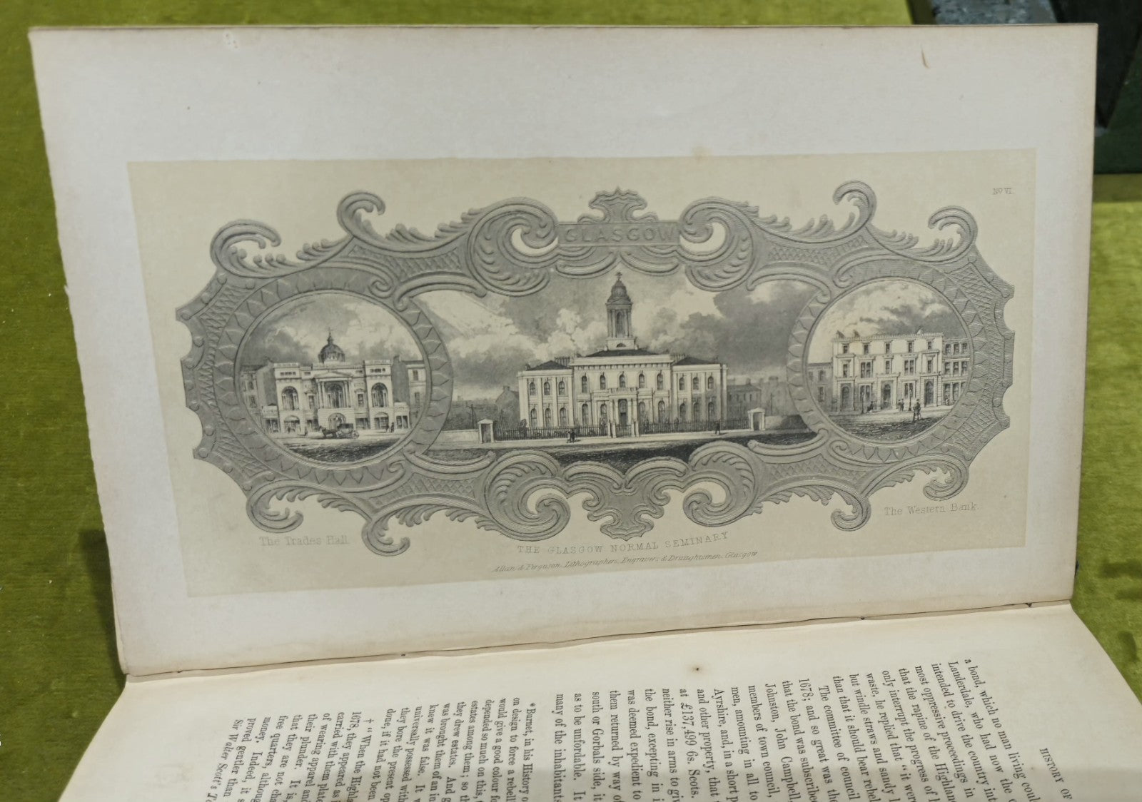 Sketches Of The History Of Glasgow By James Pagan 1847 - VGC 11