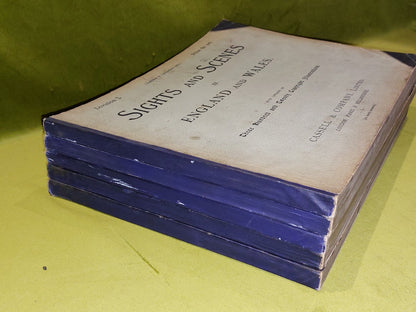 Sights and Scenes in England and Wales Volumes 1 -5 Cassell & Co 19001