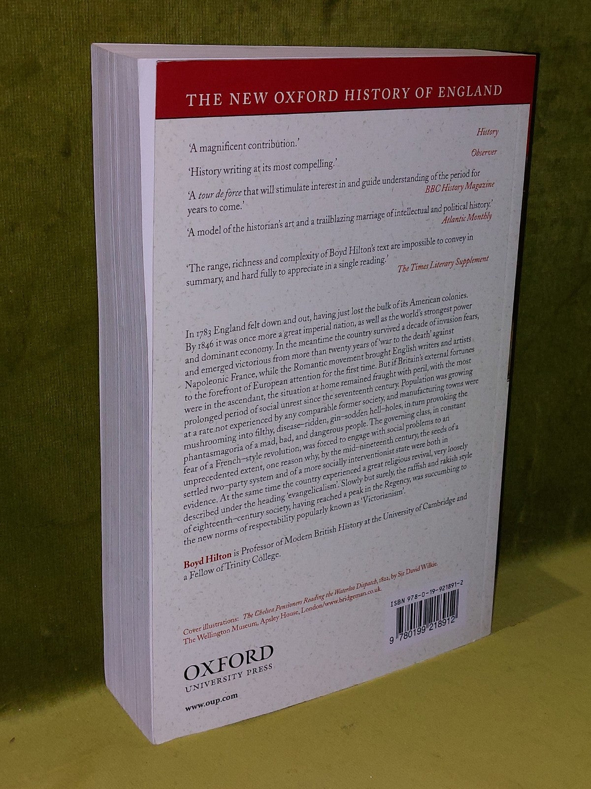 A Mad, Bad, and Dangerous People? England 17831846 Boyd Hilton2