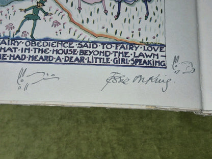 Mummy's Bedtime Story Book by Marion illustrated by Jessie M King SIGNED2