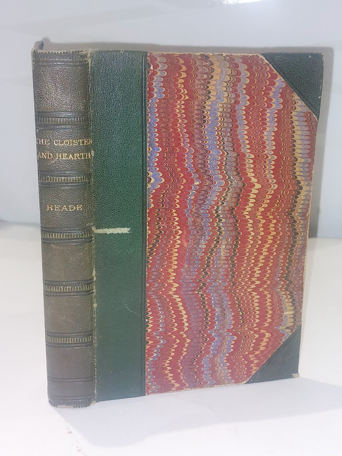 Cloister and the Hearth By Charles Reade 1890 Quarter Leather Book0