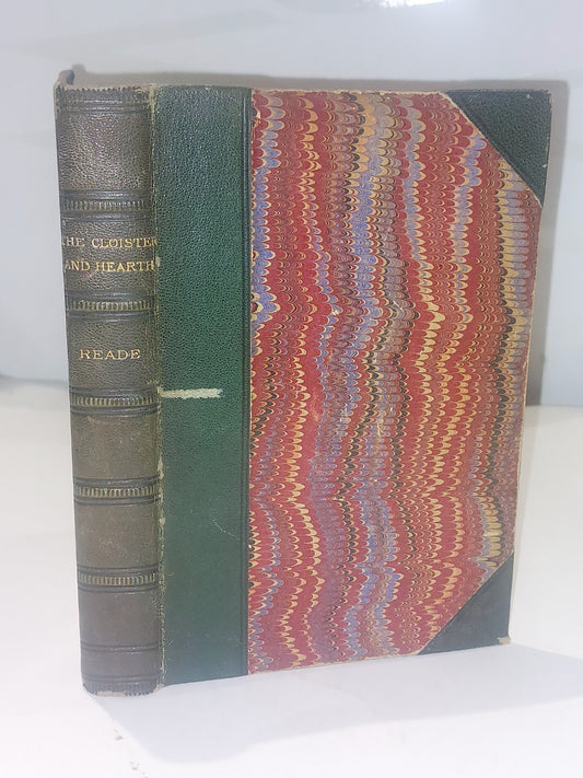 Cloister and the Hearth By Charles Reade 1890 Quarter Leather Book0