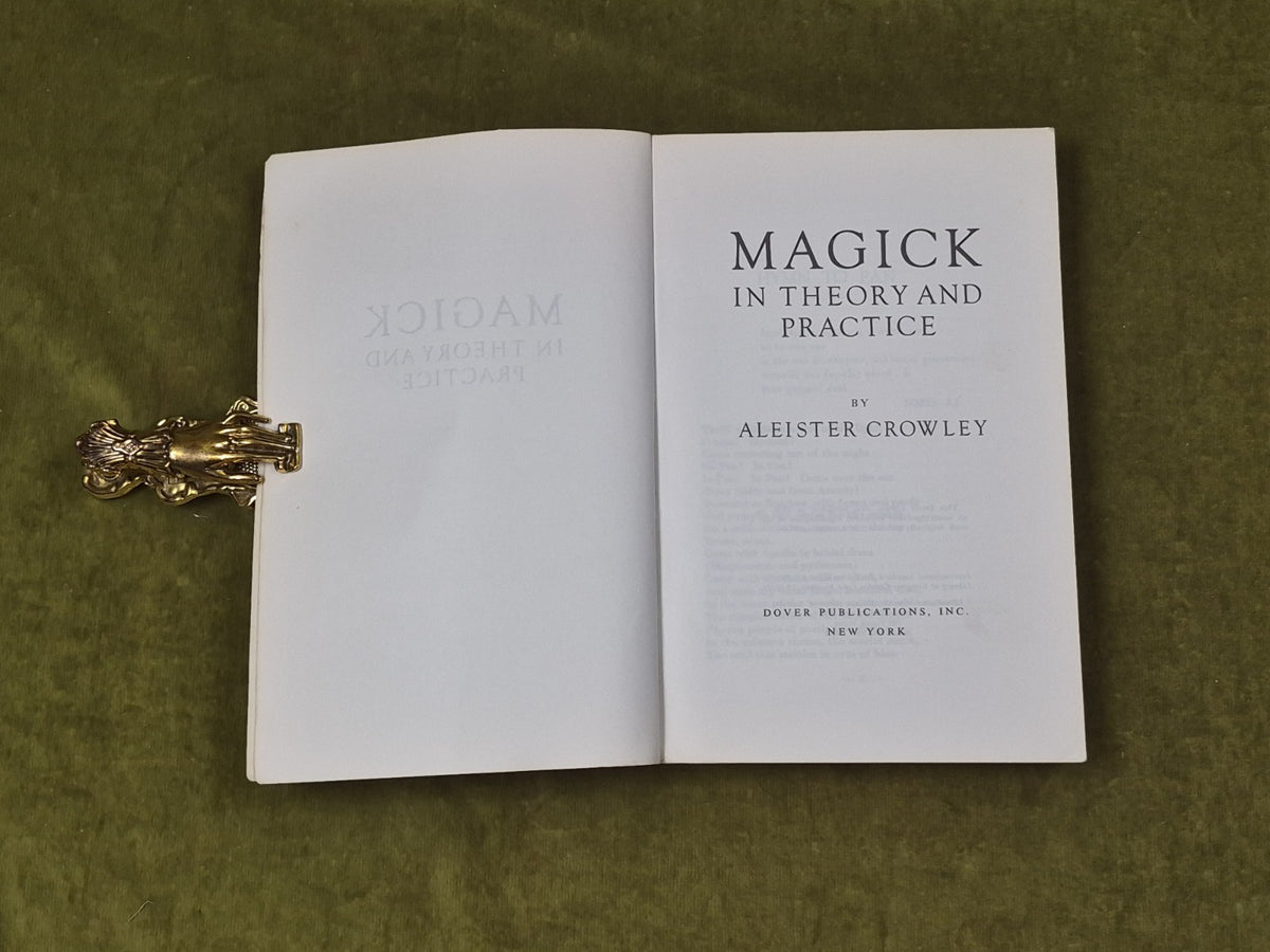 MAGICK IN THEORY AND PRACTICE BY ALEISTER CROWLEY 1976 DOVER PAPERBACK4
