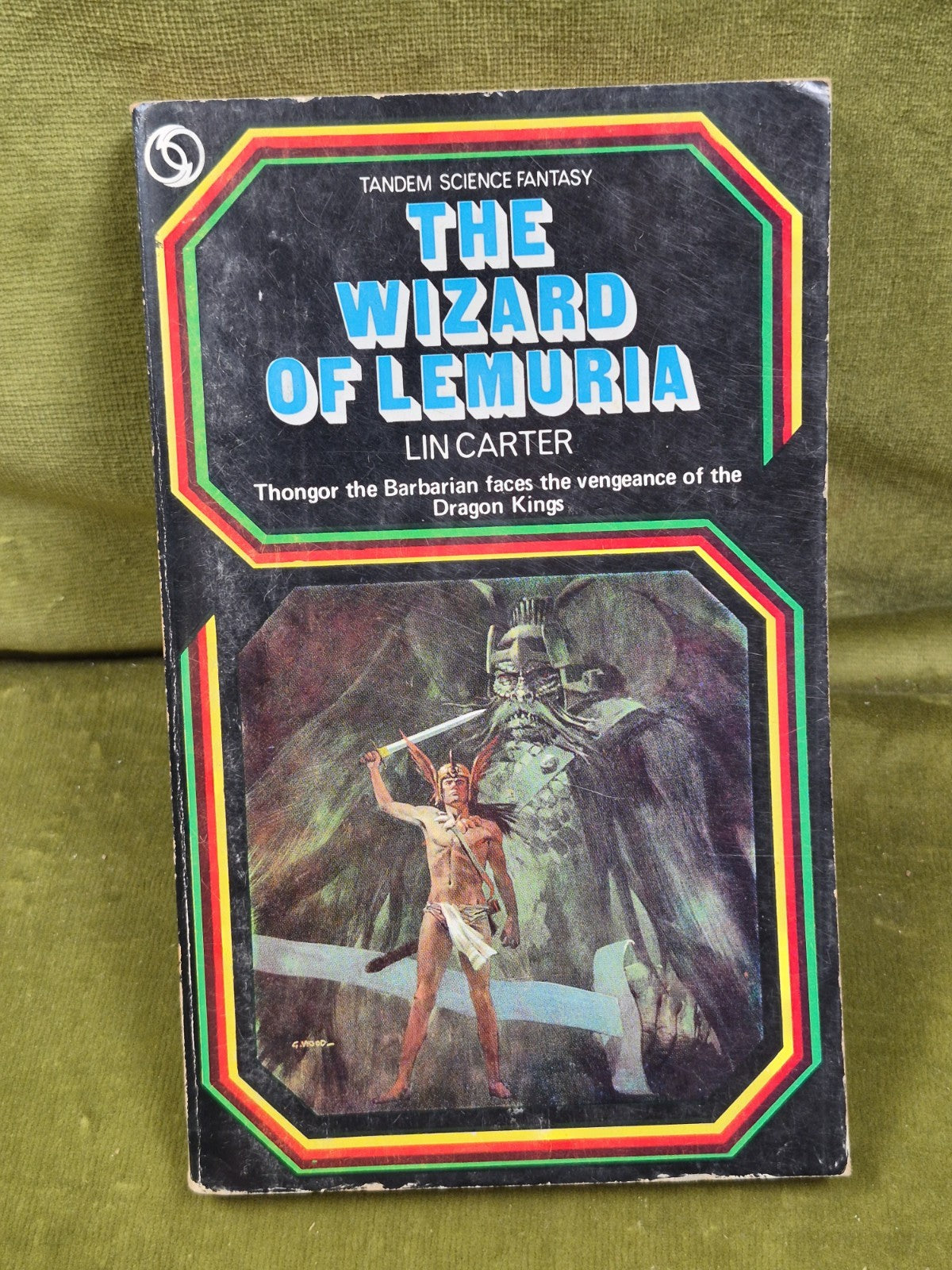 Lin Carter Lemuria Tandem First Editions Job Lot Wizard Thongor Magicians Gods9