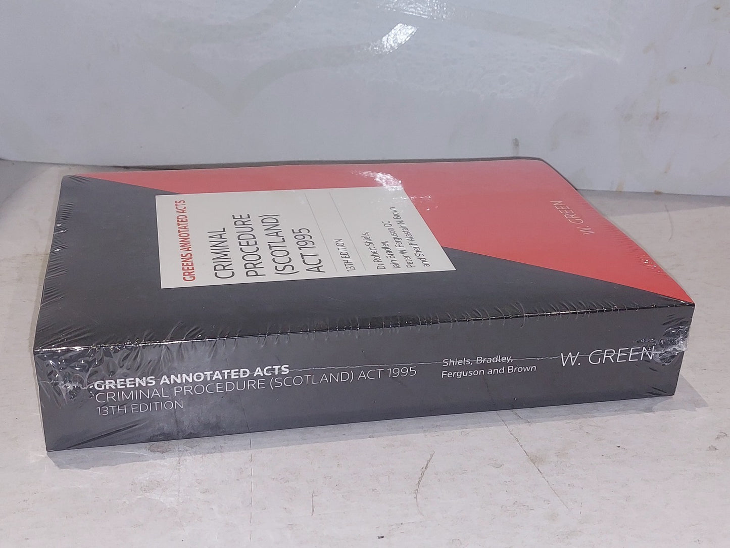 Criminal procedure (Scotland) Act 1995, 13th Edition Pb Book In Wrapper1
