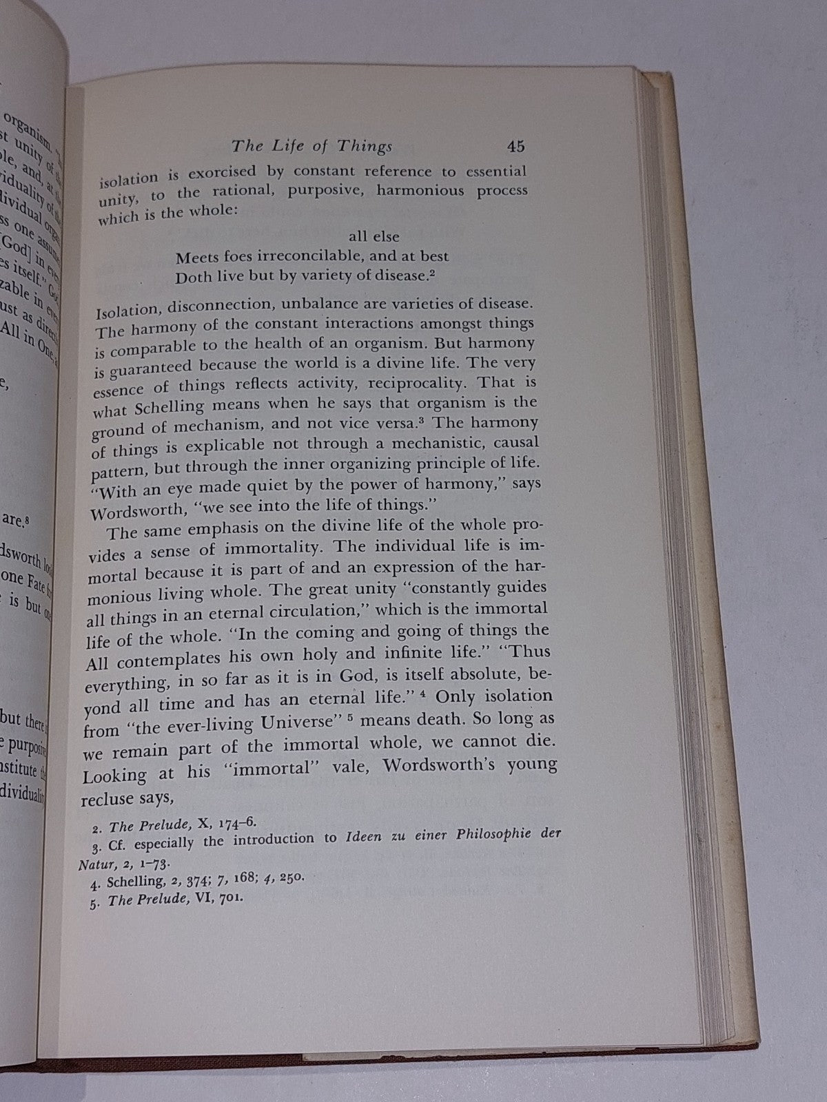 Wordsworth and Schelling: A Topological Study of Romanticism by Hirsch (1960) Hb6