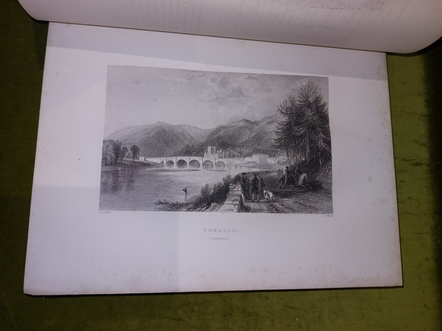 Caledonia Illustrated William Beattie Complete 2 volumes 1838 Beatties Scotland18