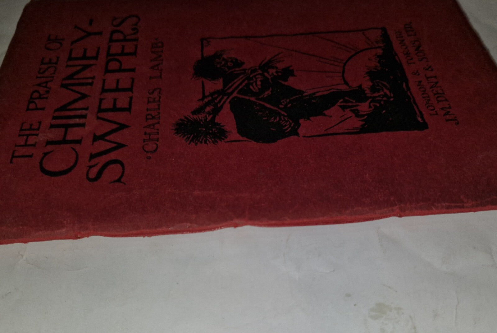 The praise of chimney-sweepers. by Charles Lamb. 1st Edition, 1929. Illustrated.2