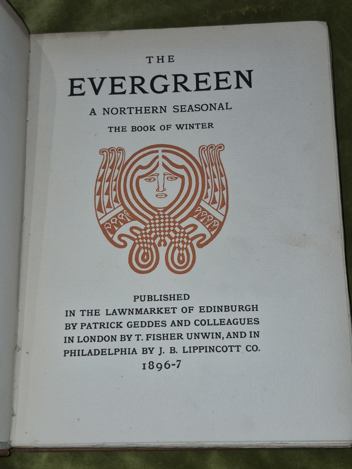 The Evergreen A Northern Seasonal Part IV - Winter 1986-7 Patrick Geddes7