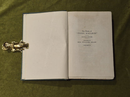 The Silence of Amor, Where the Forest Murmurs - Fiona MacLeod Uniform ed 19193