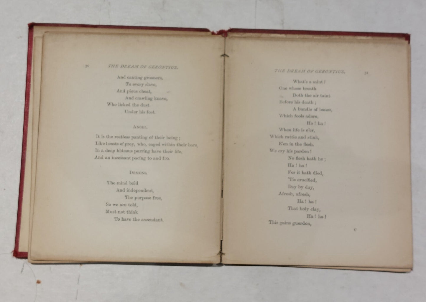 Dream of Gerontius By Cardinal Newman (1888) Antiquarian Hb Book4