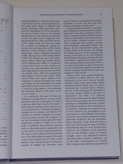 SAGE Handbook of the Philosophy of Social Sciences - Javie & Zamora-Bonilla 20116
