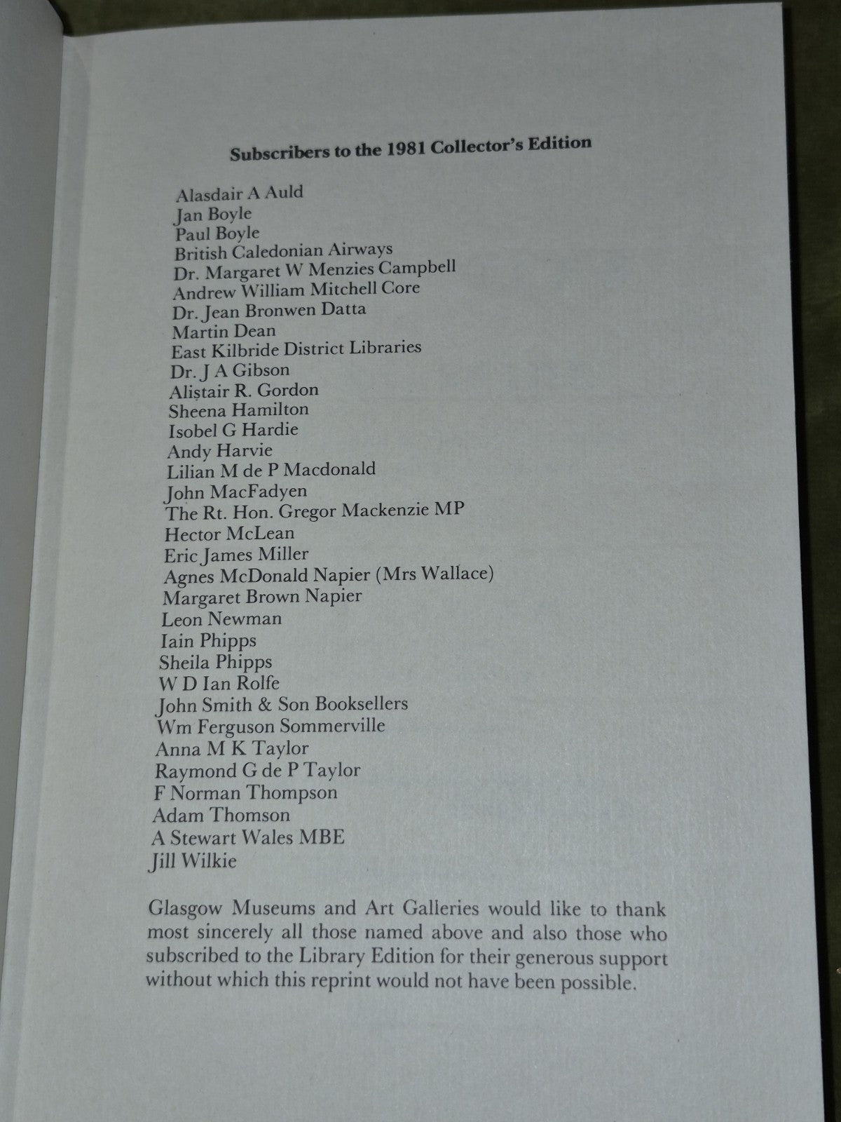 The History of Rutherglen and East-Kilbride (1981 Collector's Reprint) David Ure6